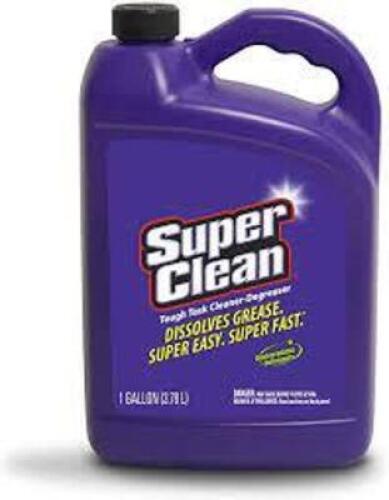DESCRIPTION: (2) TOUGH TASK CLEANER DEGREASER BRAND/MODEL: SUPER CLEAN #551260620 RETAIL$: $10.00EA SIZE: 1 GALLON QTY: 2