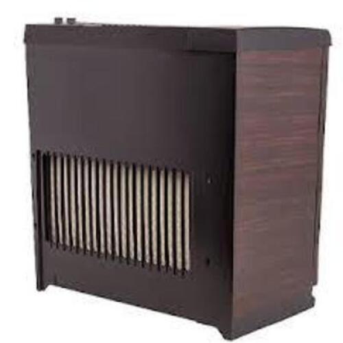DESCRIPTION: (1) HUMIDIFIER BRAND/MODEL: AIRCARE PRODCUTS INFORMATION: WOOD SIDES, BLACK RETAIL$: $174.99 EA QTY: 1