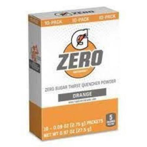 DESCRIPTION: (2) CASES OF (12) PACKS OF (10) SPORTS DRINK MIX POWDER CONCENTRATE BRAND/MODEL: GATORADE #61KG09 INFORMATION: SUGAR FREE RETAIL$: $100.0