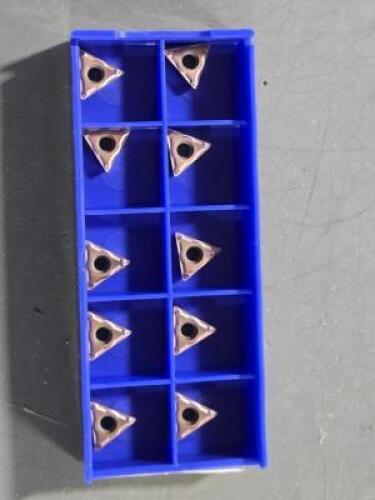 DESCRIPTION: (40) CERMET TURNING INSERTS BRAND/MODEL: SUMITOMO TCMT21.51EFP-T1500A RETAIL$: $494.40 QTY: 40