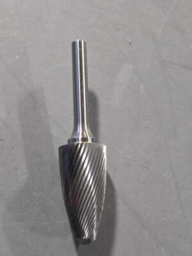 DESCRIPTION: (4) CARBIDE FLAME BURR BRAND/MODEL: WESTWARD 19D721 SIZE: 3/4" DIA 1/4" SD QTY: 4
