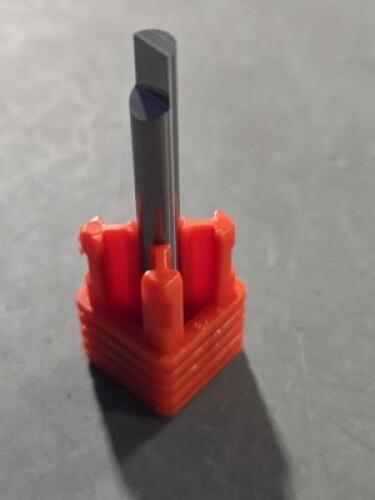 DESCRIPTION: (2) SOLID CARBIDE ENGRAVING CUTTER BRAND/MODEL: ACCUPRO 01789106 SIZE: 5/32" DIA 0.1563" TIP DIA RETAIL$: $102.63 QTY: 2