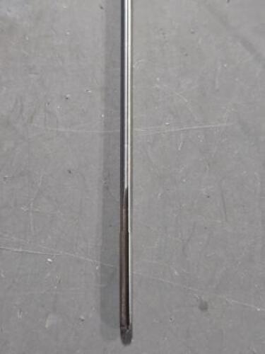 DESCRIPTION: (2) HSS SF/SS DECIMAL REAMER BRAND/MODEL: HERTEL 30158299 SIZE: 0.1345" DIA 3-1/2" OAL 7/8" FL RETAIL$: $44.84 QTY: 2