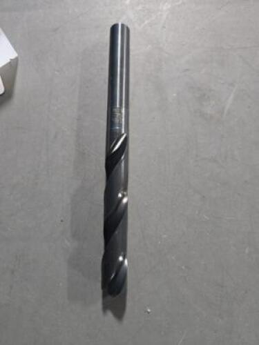 DESCRIPTION: (1) HSS REDUCED SHANK DRILL BIT BRAND/MODEL: CHICAGO LATROBE 55433 SIZE: 33/64" DIA QTY: 1