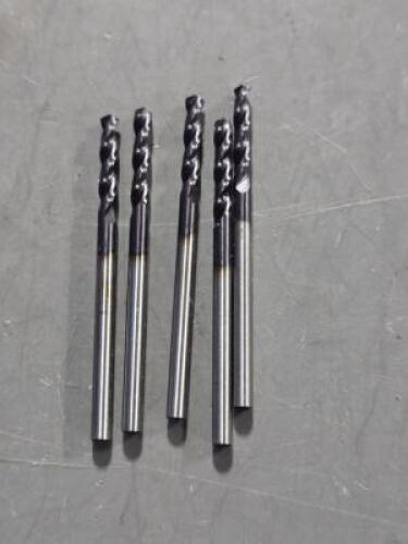 DESCRIPTION: (5) SCREW MACHINE LENGTH DRILL BIT BRAND/MODEL: WALTER-TITEX A1149TFL SIZE: N0-38 RETAIL$: $202.80 QTY: 5