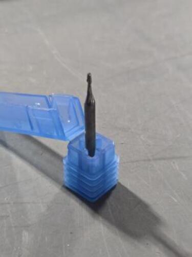 DESCRIPTION: (1) SOLID CARBIDE BALL END MILL BRAND/MODEL: NIAGARA N59679 SIZE: 0.0550" DIA 0.1650" LOC RETAIL$: $50.46 QTY: 1