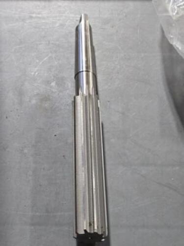 DESCRIPTION: (2) HSS JOBBER REAMERS BRAND/MODEL: MADE IN USA 406-1-3/16" SIZE: 1-13/16" QTY: 2
