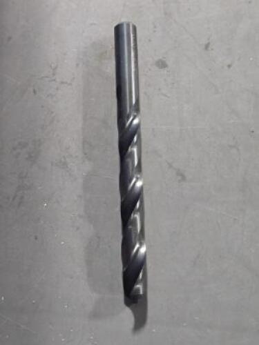 DESCRIPTION: (1) HSS JOBBER DRILL BIT BRAND/MODEL: HERTEL 01075985 SIZE: 13mm QTY: 1