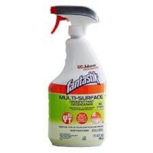 DESCRIPTION: (6) MULTI-SURFACE DISINFECTANT DEGREASER BRAND/MODEL: FANTASTIK SIZE: 1 QT RETAIL$: $21.00 EA QTY: 6