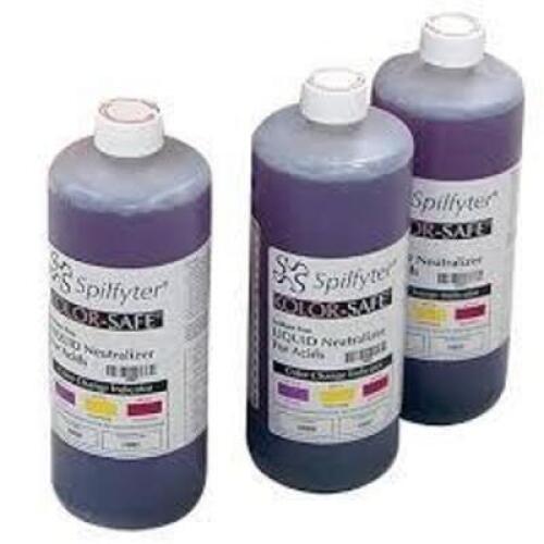 DESCRIPTION: (6) ACID NEUTRALIZER BRAND/MODEL: SPILFYTER #3CNW7 INFORMATION: PURPLE SIZE: 1 QT RETAIL$: $14.99 EA QTY: 6