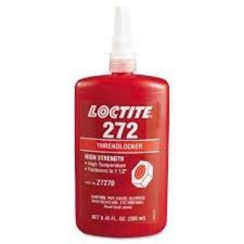 DESCRIPTION: (2) THREADLOCKER BRAND/MODEL: LOCTITE 272 #4KL52 SIZE: 8.45 FL OZ RETAIL$: $219.54 EA QTY: 2