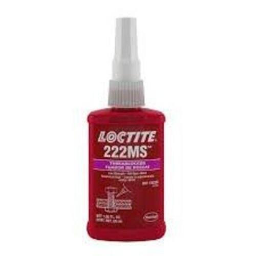 DESCRIPTION: (4) THREADLOCKER BRAND/MODEL: LOCTITE 222 MLS SIZE: 1.69 FL OZ RETAIL$: $62.00 EA QTY: 4