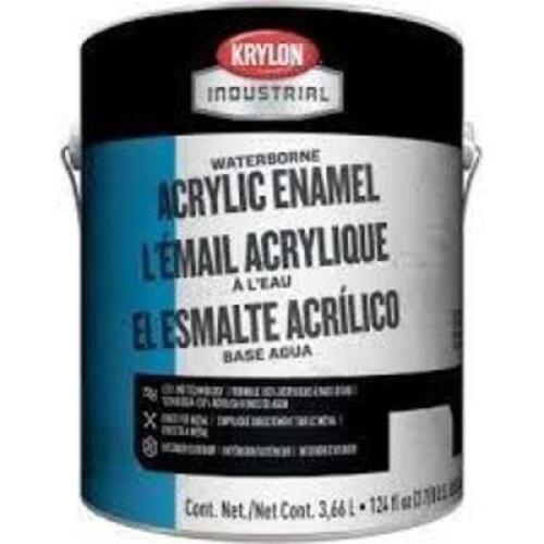 DESCRIPTION: (2) WATERBORNE ACRYLIC ENAMEL BRAND/MODEL: KRYLON INDUSTRIAL #K000Z6841 INFORMATION: GLOSS WHITE SIZE: 1 GALLON RETAIL$: $59.99 EA QTY: 2