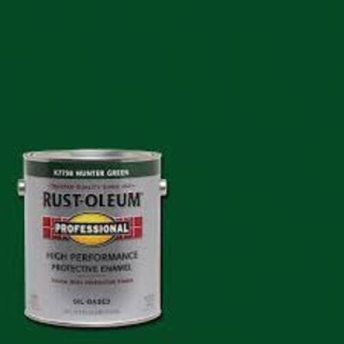 DESCRIPTION: (2) HIGH PERFORMANCE PROTECTIVE ENAMEL GLOSS BRAND/MODEL: RUST-OLEUM INFORMATION: HUNTER GREEN RETAIL$: $81.35 EA SIZE: 1 GALLON QTY: 2
