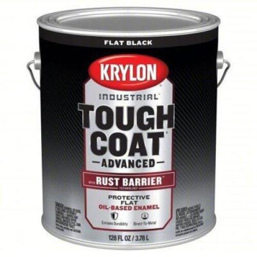 DESCRIPTION: (2) EXTERIOR PROTECTIVE PAINT BRAND/MODEL: KRYLON TOUGH COAT RUST BARRIER #810RY3 INFORMATION: BLACK SIZE: 1 GALLON RETAIL$: $88.04 EA QT