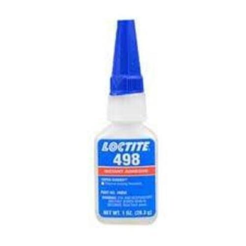DESCRIPTION: (4) INSTANT ADHESIVE BRAND/MODEL: LOCTITE 498 SIZE: 1 OZ RETAIL$: $35.45 EA QTY: 4