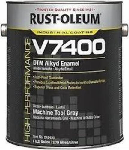 DESCRIPTION: (1) DIRECT TO METAL ALKYD ENAMEL BRAND/MODEL: RUST-OLEUM ROC ALKYD #6A388 INFORMATION: MACHINE TOOL GRAY SIZE: 1 GALLON RETAIL$: $113.56