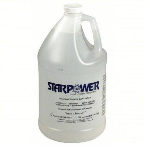DESCRIPTION: (2) CLEANER DEGREASER BRAND/MODEL: STARPOWER #4YE57 SIZE: 1 GALLON RETAIL$: $50.00 TOTAL QTY: 2
