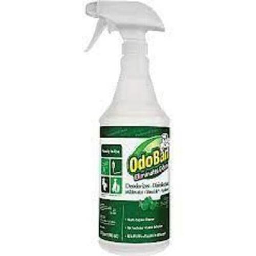 DESCRIPTION: (6) MULTI-PURPOSE DEODORIZER AND DISINFECTANT SPRAY BRAND/MODEL: ODOBAN #175388 INFORMATION: EUCALYPTUS SCENT RETAIL$: $8.00 EA SIZE: 32