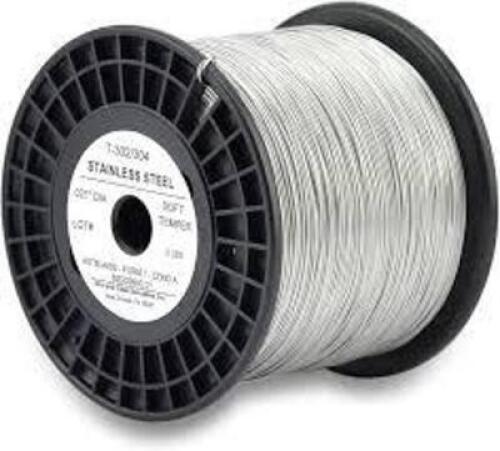 DESCRIPTION: (1) LOCK WIRE BRAND/MODEL: MSC #3784289 INFORMATION: STAINLESS SIZE: 5 LB .041" DIA RETAIL$: $179.59 EA QTY: 1