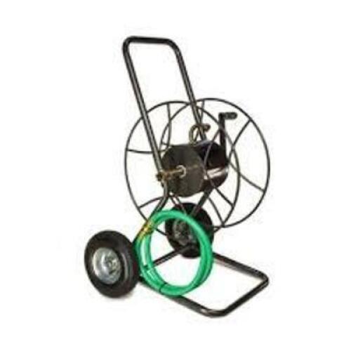 DESCRIPTION: (1) WHEELED HOSE REEL CART BRAND/MODEL: YARD BUTLER #MO0005617 INFORMATION: SILVER SIZE: 175' RETAIL$: $189.95 EA QTY: 1