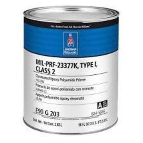 DESCRIPTION: (4) ENHANCED CORROSION 2K EPOXY PRIMER BRAND/MODEL: SHERWIN WILLIAMS #MIL-DTL-53022 F INFORMATION: LIGHT GRAY SIZE: 1 GALLON RETAIL$: $75