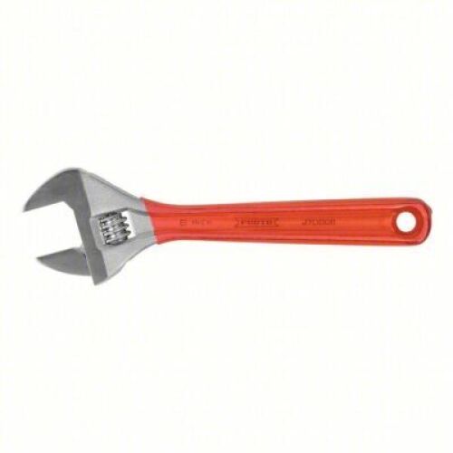 DESCRIPTION: (2) ADJUSTABLE WRENCH BRAND/MODEL: PROTO #61TH86 SIZE: Alloy Steel, Chrome, 8 5/32 in Overall Lg, 1 7/32 in Jaw Capacity RETAIL$: $35.23