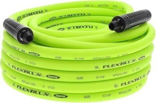 DESCRIPTION: (1) FLEXIBLE AIR HOSE BRAND/MODEL: FLEXZILLA HFZ3850YW2 SIZE: 50' 3/8" NPT RETAIL$: $85.42 QTY: 1