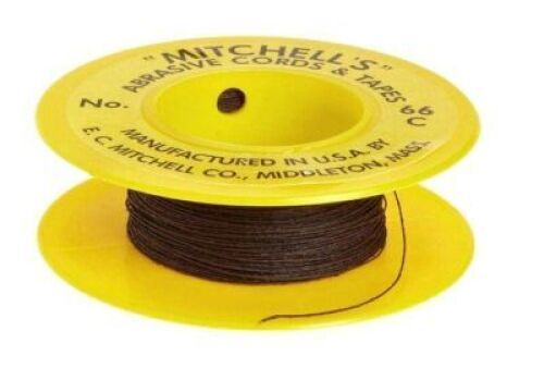 DESCRIPTION: (6) ROLLS CROCUS ABRASIVE CORD BRAND/MODEL: MITCHELL'S 66-C SIZE: 0.01" W 280 GRIT 50' RETAIL$: $233.22 QTY: 6