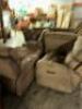 BROWN FABRIC POWER RECLINING SECTIONAL - 3