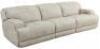 TAN FABRIC POWER RECLINING SECTIONAL