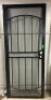 BLACK STEEL SECURITY DOOR
