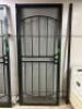 BLACK STEEL SECURITY DOOR - 2