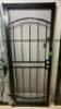 BLACK STEEL SECURITY DOOR