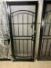 BLACK STEEL SECURITY DOOR - 4