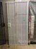WHITE STEEL SECURITY DOOR - 2
