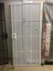 WHITE STEEL SECURITY DOOR - 5