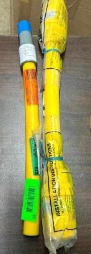 (2)- GAS CONNECTION HOSES