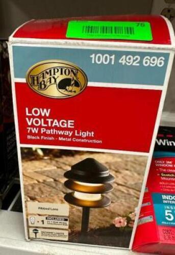 (2)- LOW VOLTAGE PATHWAY LIGHTS