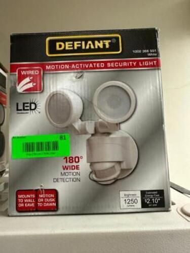 LED MOTION SECURITY LIGHT