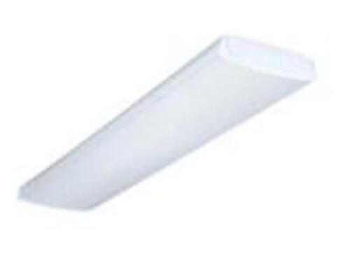 WHITE FINISH FLUORESCENT LIGHT