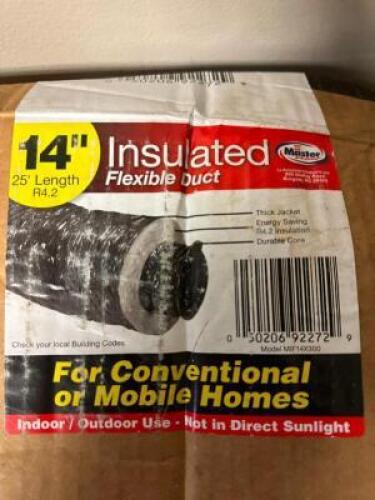 14" INSULATED FLEXIBLE DUCT