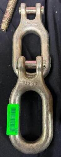 (2)- HEAVY DUTY LINKS WITH CLEVIS