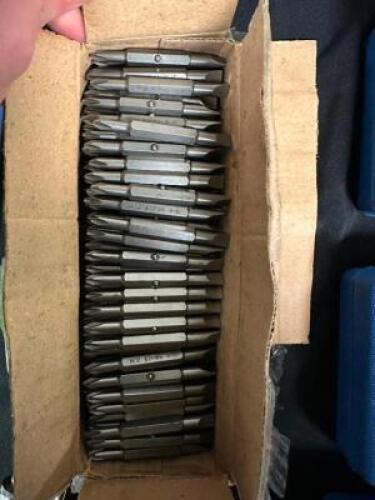BOX OF DOUBLE SIDED DRILL BITS