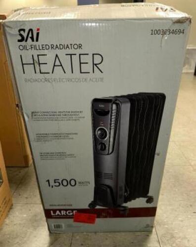 LARGE OIL FILLED RADIATOR HEATER