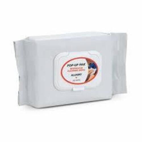 DESCRIPTION: (2) ALCOHOL RESPIRATOR CLEANING WIPES BRAND/MODEL: ALLEGRO RETAIL$: $13.00 EA SIZE: 200 WIPES PER PACK QTY: 2