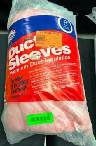 8" DUCT INSULATION SLEEVES