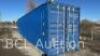 DESCRIPTION 2024 40' SHIPPING CONTAINER. BRAND / MODEL: GB-LR 26209-06/2021 ADDITIONAL INFORMATION SN# FOHU 2128536 SIZE 40' LOCATION LOT QTY 1 - 2