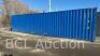 DESCRIPTION 2024 40' SHIPPING CONTAINER. BRAND / MODEL: GB-LR 26209-06/2021 ADDITIONAL INFORMATION SN# FOHU 2128536 SIZE 40' LOCATION LOT QTY 1 - 7