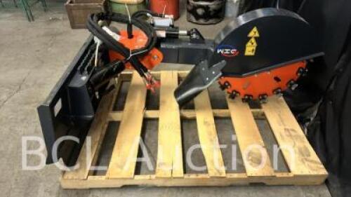 DESCRIPTION 2024 STUMP GRINDER ATTACHMENT BRAND / MODEL: SN-QCJ01-18 ADDITIONAL INFORMATION SN# SN-0006. WEIGHT 692 LBS. LOCATION BAY 6 QTY 1